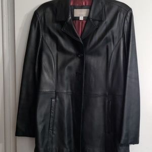 NWOT Leather Blazer